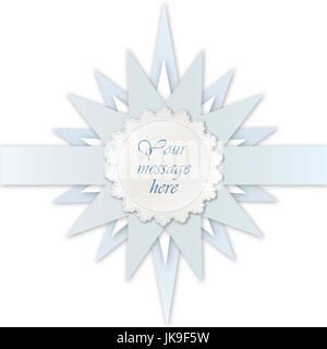 Forme de fleur. Vignette Swirl border décor. Bouquet floral décoratif d'été pour la conception de cartes de vœux. Nature fond Banque D'Images