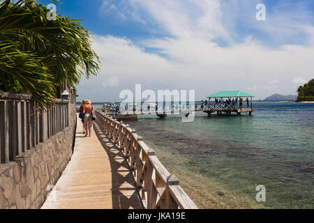 St Vincent et les Grenadines, Saint Vincent, Villa Beach Banque D'Images