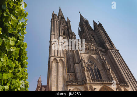 France, Normandie, Manche, Coutances, Cathédrale de Coutances Banque D'Images
