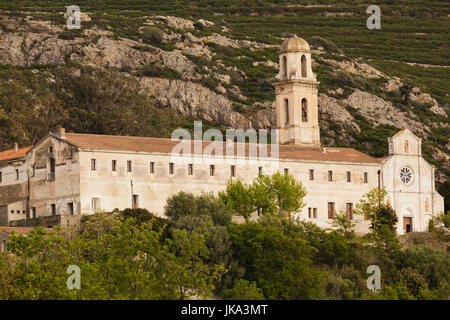 France, Corse, Haute-Corse Ministère, La Balagne, Corbara, Couvent de Corbara couvent, fondé en 1430 Banque D'Images