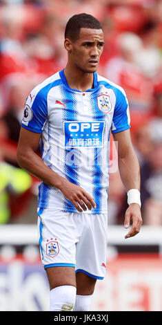 Tom Ince de Huddersfield Town lors du match amical d'avant-saison à Oakwell, Barnsley. APPUYEZ SUR ASSOCIATION photo. Date de la photo: Samedi 22 juillet 2017. Voir PA Story FOOTBALL Barnsley. Le crédit photo devrait se lire comme suit : Danny Lawson/PA Wire. RESTRICTIONS : aucune utilisation avec des fichiers audio, vidéo, données, listes de présentoirs, logos de clubs/ligue ou services « en direct » non autorisés. Utilisation en ligne limitée à 75 images, pas d'émulation vidéo. Aucune utilisation dans les Paris, les jeux ou les publications de club/ligue/joueur unique. Banque D'Images