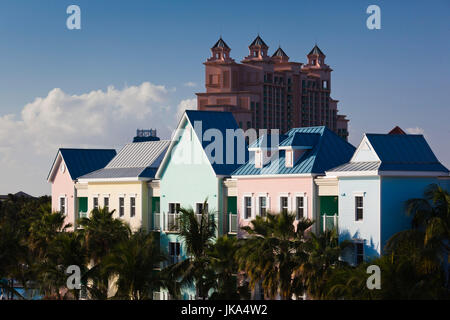 Bahamas, New Providence Island, Nassau, Paradise Island, l'établissement Atlantis Hotel and Casino Banque D'Images