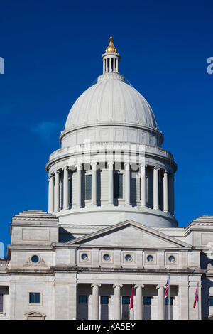 USA, de l'Arkansas, Little Rock, Arkansas State Capitol, extérieur Banque D'Images