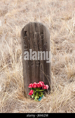 USA, New York, Cincinnati, Boot Hill Cemetery Banque D'Images