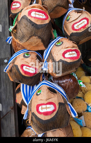 USA, Florida, Florida Keys, Key West, chef pirate coco souvenirs Banque D'Images