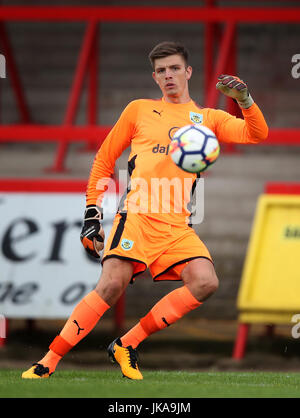 Burnley gardien Nick Pope lors de la pré-saison match amical à Aggborough, Kidderminster. ASSOCIATION DE PRESSE Photo. Photo date : Samedi 22 Juillet, 2017. Voir l'ACTIVITÉ DE SOCCER histoire Kidderminster. Crédit photo doit se lire : Nick Potts/PA Wire. RESTRICTIONS : EDITORIAL N'utilisez que pas d'utilisation non autorisée avec l'audio, vidéo, données, listes de luminaire, club ou la Ligue de logos ou services 'live'. En ligne De-match utilisation limitée à 75 images, aucune émulation. Aucune utilisation de pari, de jeux ou d'un club ou la ligue/dvd publications. Banque D'Images