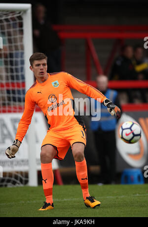 Burnley gardien Nick Pope lors de la pré-saison match amical à Aggborough, Kidderminster. ASSOCIATION DE PRESSE Photo. Photo date : Samedi 22 Juillet, 2017. Voir l'ACTIVITÉ DE SOCCER histoire Kidderminster. Crédit photo doit se lire : Nick Potts/PA Wire. RESTRICTIONS : EDITORIAL N'utilisez que pas d'utilisation non autorisée avec l'audio, vidéo, données, listes de luminaire, club ou la Ligue de logos ou services 'live'. En ligne De-match utilisation limitée à 75 images, aucune émulation. Aucune utilisation de pari, de jeux ou d'un club ou la ligue/dvd publications. Banque D'Images