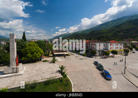 L'Albanie, permet), Abdul Frasheri Square Banque D'Images