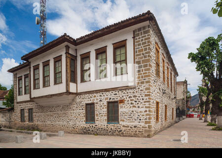 L'Albanie, Korca, Musée national de l'éducation, première École albanaise, extérieur Banque D'Images