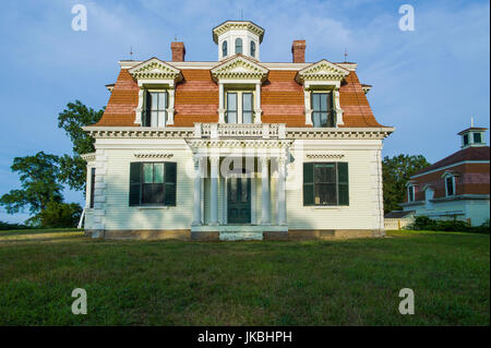 USA, Massachusetts, Cape Cod, Eastham, Fort Hill, l'Penniman House, b. 1868, ex-sea captain's house Banque D'Images