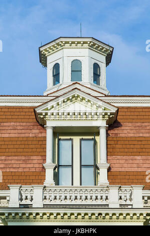 USA, Massachusetts, Cape Cod, Eastham, Fort Hill, l'Penniman House, b. 1868, ex-sea captain's house Banque D'Images