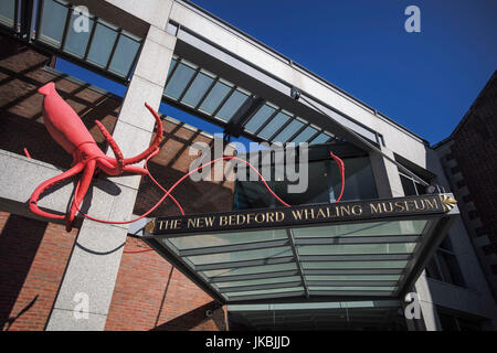 USA, Massachusetts, New Bedford, New Bedford Whaling Museum, extérieur Banque D'Images