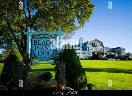 USA (Maine), Prouts Neck, le Black Point Inn, sign Banque D'Images
