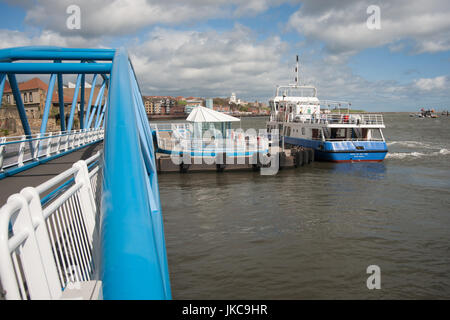 Tynemouth ferry,esprit de la Tyne Banque D'Images