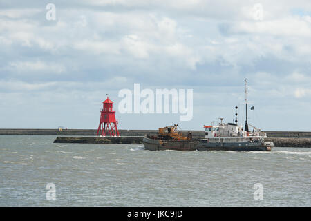 Tynemouth drague Banque D'Images