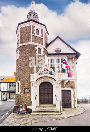 30 Juin 2017 : Lyme Regis, Dorset, England, UK - le Guildhall. Banque D'Images