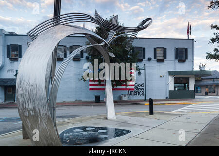 USA, Caroline du Sud, Columbia, 5 points quartier, monument de groupe local, Hootie et le Blowfish Banque D'Images