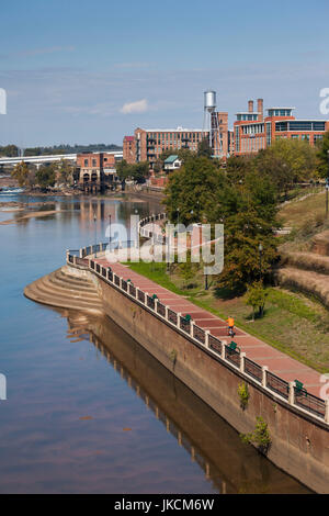 USA, Ohio, Columbus, Riverfront et Chattahoochee River Banque D'Images