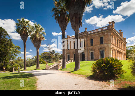 L'Australie, l'Australie du Sud, Clare Valley, Mintaro, Martindale Hall, 1880 hôtel particulier qu'il a été vu dans le film de Peter Weir, 1975 Pique-nique à Hanging Rock Banque D'Images