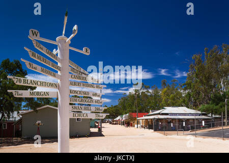 L'Australie, l'Australie, Murray River Valley, Loxton, Village historique de Loxton, extérieur Banque D'Images