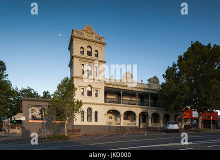 L'Australie, Victoria, Victoria, la vallée de Yarra Yering, Yarra Valley, Grand Hotel, Dawn Banque D'Images