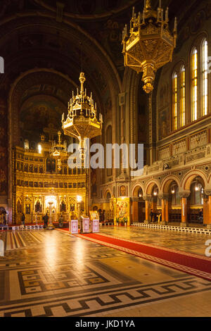 Roumanie, région du Banat, Timisoara, Cathédrale Métropolitaine, de l'intérieur Banque D'Images