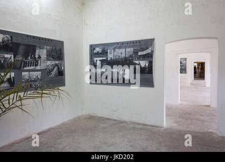 Roumanie, région du Banat, Timisoara, exposition permanente de la révolution de 1989, des expositions d'intérieur Banque D'Images