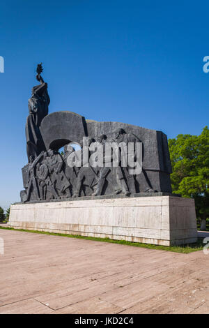 La Roumanie, la côte de la mer Noire, Constanta, Victory Monument Banque D'Images