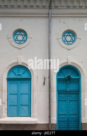 Roumanie, région de Moldova, Piatra Neamt, Bal Shem Tov Synagogue, extérieur Banque D'Images