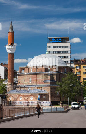 Bulgarie, Sofia, la mosquée Banya Bashi, extérieur Banque D'Images