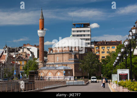 Bulgarie, Sofia, la mosquée Banya Bashi, extérieur Banque D'Images