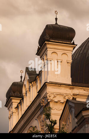 Bulgarie, Sofia, Sofia synagogue, construite 1909, deuxième plus grande synagogue sépharade en Europe, extérieur Banque D'Images