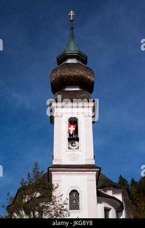 Allemagne, Bavière, Maria Gern, Maria Gern église du village Banque D'Images