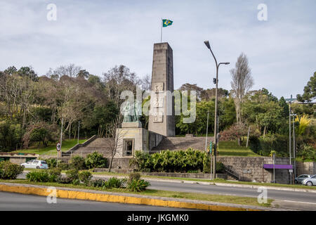 Monument d'immigrants - Caxias do Sul, Rio Grande do Sul, Brésil Banque D'Images