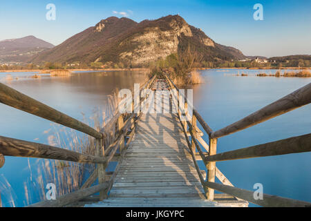 L'Europe, Italie, sebino parc naturel, province de Brescia Banque D'Images