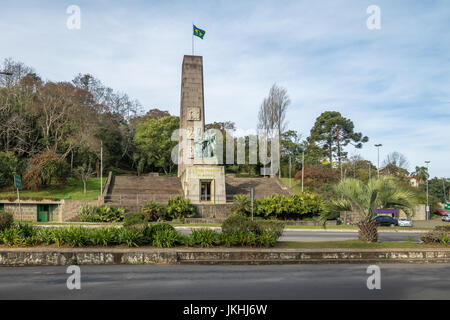 Monument d'immigrants - Caxias do Sul, Rio Grande do Sul, Brésil Banque D'Images