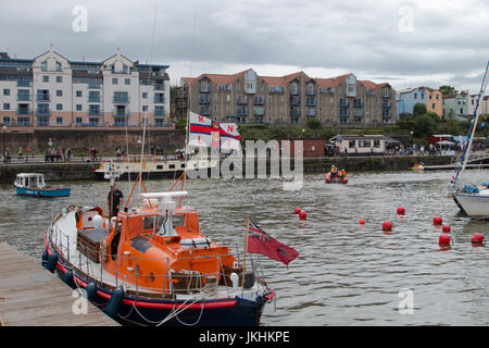 Festival de la RNLI : le port de Bristol Banque D'Images