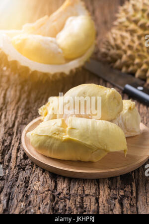 Durian, le roi des fruits, Durian fruit est très célèbre en Thaïlande. Banque D'Images