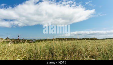 Leuchtturm Hörnum - Sylt, Allemagne Banque D'Images