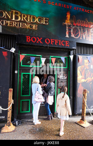 L'expérience de London Bridge, Southwark Tooley Street,, Londres, Royaume-Uni Banque D'Images