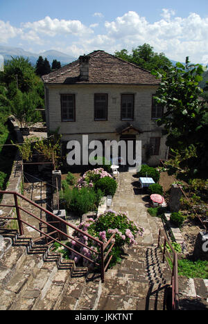 Zagoria villages de montagne, la Grèce (Dilofo, Skamneli, Laista, Tsepelovo) 0808 2010 Banque D'Images