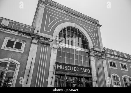 Musée du Fado à Lisbonne - très populaire au Portugal Banque D'Images