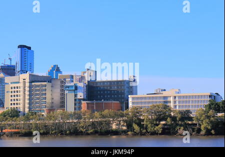 QUT'Université de technologie du Queensland à Brisbane en Australie. QUT Queensland University of Technology est une université de recherche publique situé dans le Banque D'Images