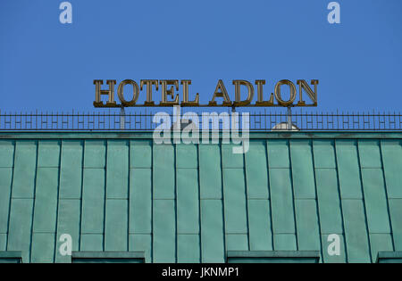 De l'hôtel Adlon, Paris place, milieu, Berlin, Allemagne, l'hôtel Adlon, Pariser Platz, Mitte, Deutschland Banque D'Images