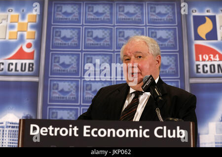 Detroit, MI, USA. 27 Oct, 2016. Son Excellence Sergey Kislyak, Ambassadeur de la Fédération de Russie à l'U.S, Ambassade de la Fédération de Russie aborde le Club économique de Détroit réunion tenue au Westin Book Cadillac à Detroit, Michigan, le jeudi 27 octobre, 2016. Crédit : Jeff Kowalsky/ZUMA/Alamy Fil Live News Banque D'Images