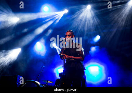 Milan, Italie. 24 juillet, 2017. morcheeba en concert au Circolo Magnolia crédit : Roberto finizio/Alamy live news Banque D'Images