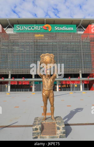 Le Suncorp Stadium de Brisbane en Australie. Le Suncorp Stadium est un stade multi-usage à Brisbane. Banque D'Images
