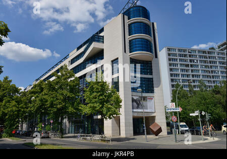 Willy Brandt, maison Wilhelmstrasse, cross montagne, Berlin, Allemagne, Willy-Brandt-Haus, Kreuzberg, Deutschland Banque D'Images