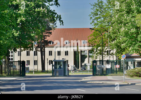 Caserne du foie, Julius Kurt Schumacher du barrage, Mariage, milieu, Berlin, Allemagne, (Julius-Leber-Kaserne, Kurt-Schumacher-Damm, Mitte, Deutschland Banque D'Images