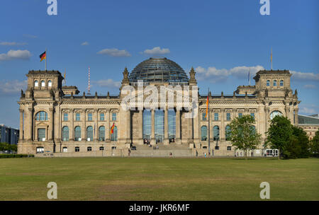Reichstag, zoo, centre, Berlin, Allemagne, Mitte, Tiergarten, Deutschland Banque D'Images